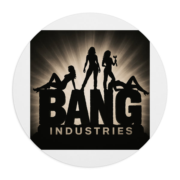 Bang Industries Mouse Pad — Retro Silhouette Gaming/Desk Mat