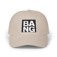 BANG Embroidered Dad Cap – Minimal Block Logo Baseball Hat