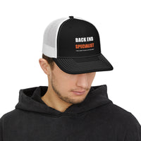 Back End Specialist — Trucker Hat