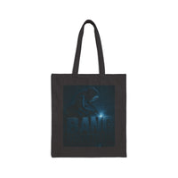 Canvas Tote Bag - 'Bang' Neon Gamer Design
