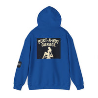 Hoodie — Bang Industries 'Bust-A-Nut Garage' Vintage Mechanic Logo Hoodie