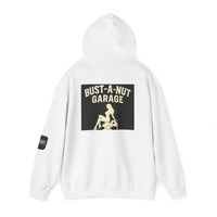 Hoodie — Bang Industries 'Bust-A-Nut Garage' Vintage Mechanic Logo Hoodie