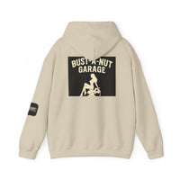 Hoodie — Bang Industries 'Bust-A-Nut Garage' Vintage Mechanic Logo Hoodie