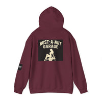 Hoodie — Bang Industries 'Bust-A-Nut Garage' Vintage Mechanic Logo Hoodie