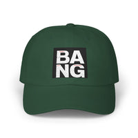 BANG Embroidered Dad Cap – Minimal Block Logo Baseball Hat