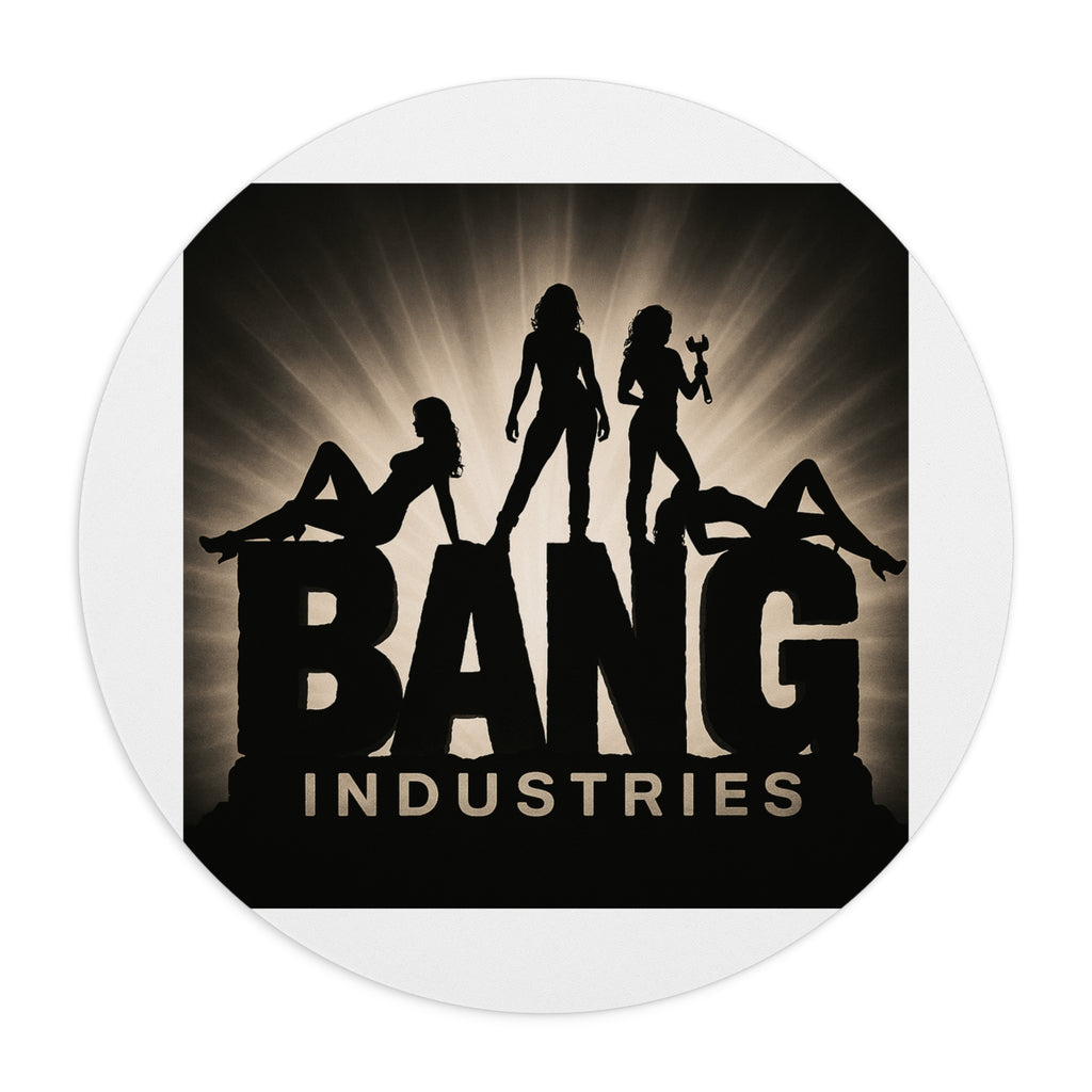Bang Industries Mouse Pad — Retro Silhouette Gaming/Desk Mat