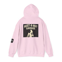Hoodie — Bang Industries 'Bust-A-Nut Garage' Vintage Mechanic Logo Hoodie