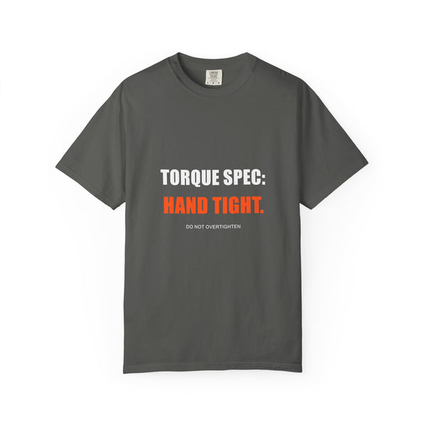 Torque Spec: Hand Tight Tee
