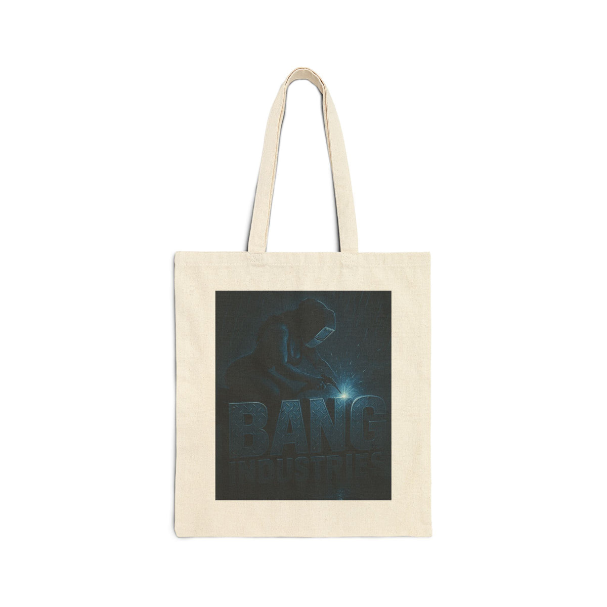 Canvas Tote Bag - 'Bang' Neon Gamer Design