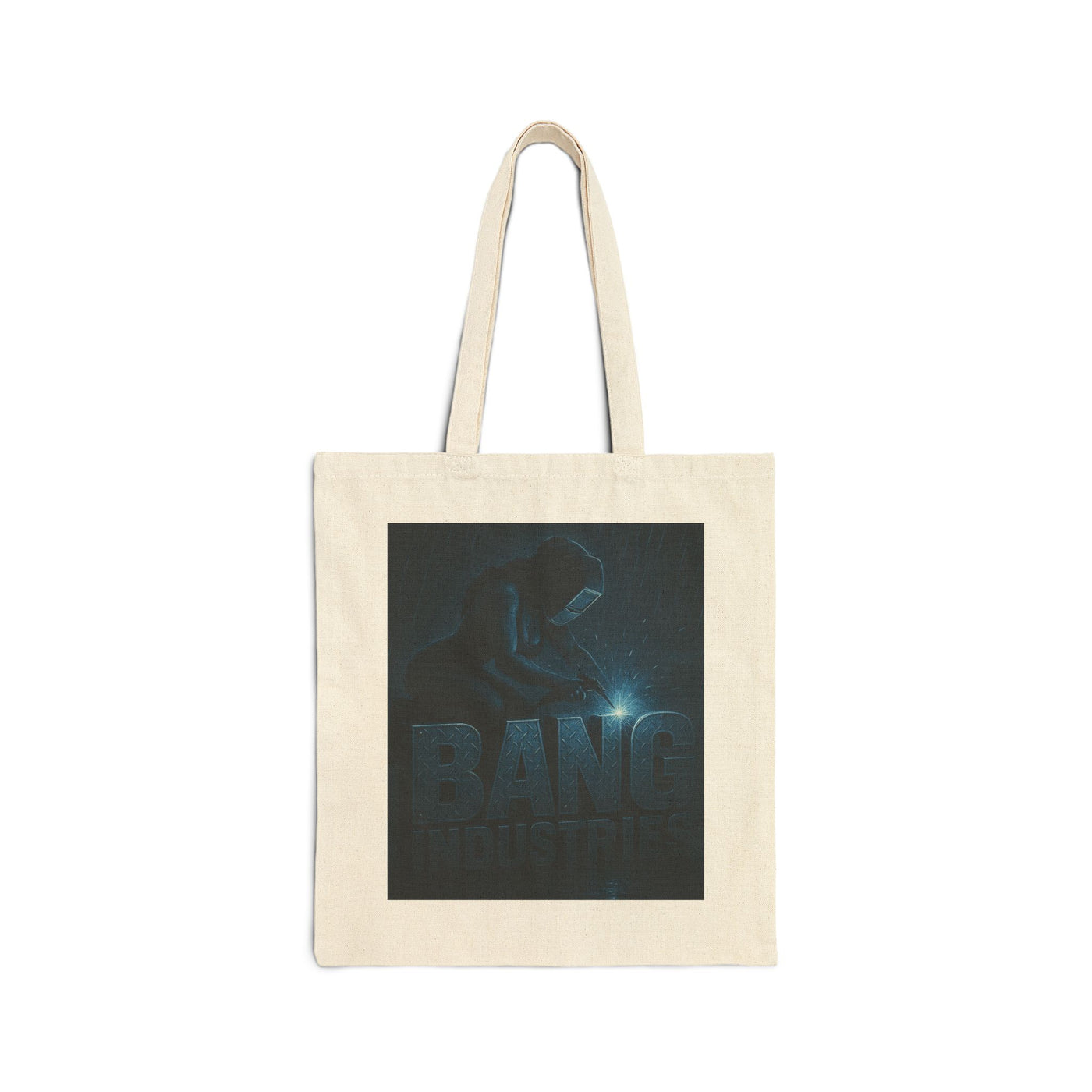 Canvas Tote Bag - 'Bang' Neon Gamer Design
