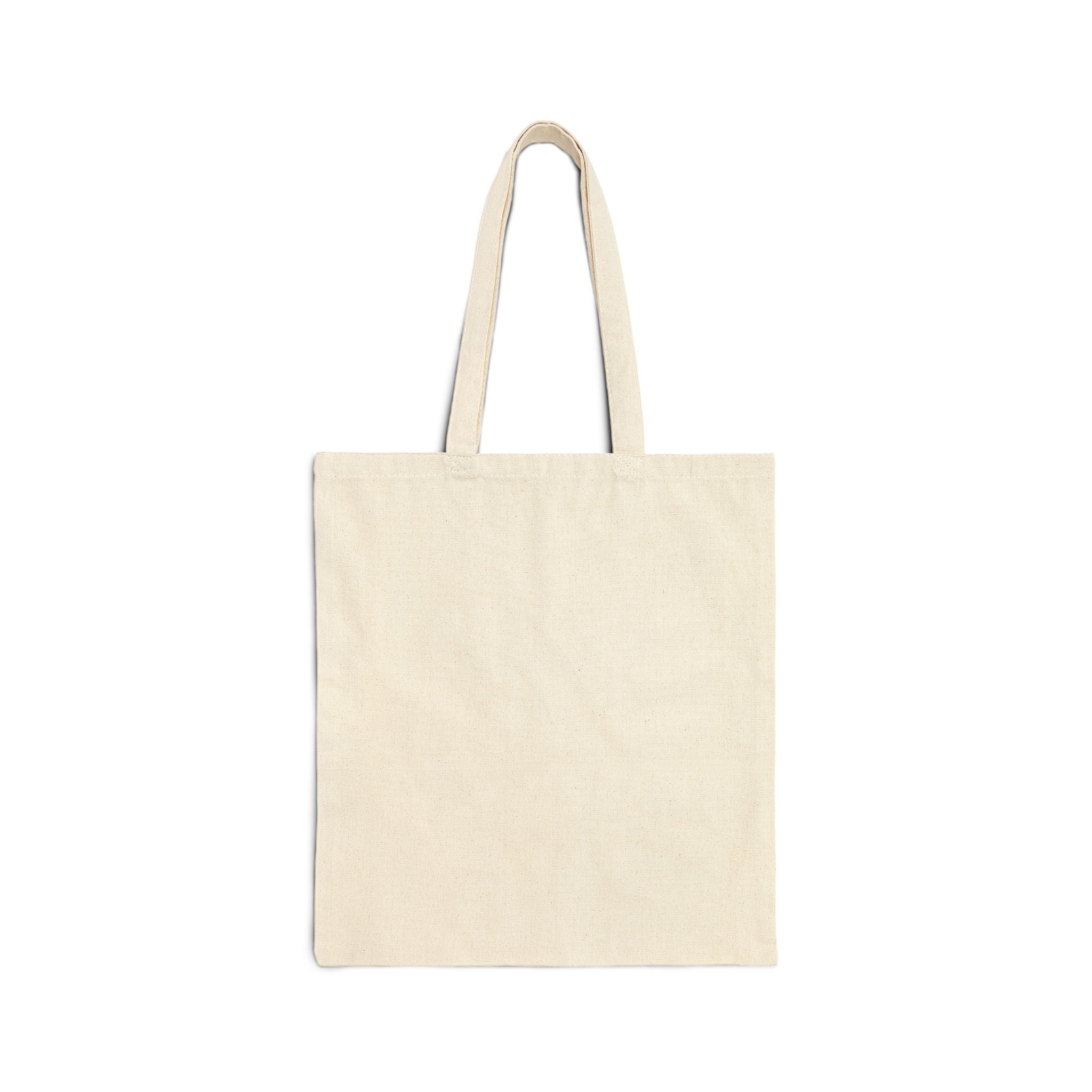 Canvas Tote Bag - 'Bang' Neon Gamer Design