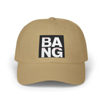 BANG Embroidered Dad Cap – Minimal Block Logo Baseball Hat