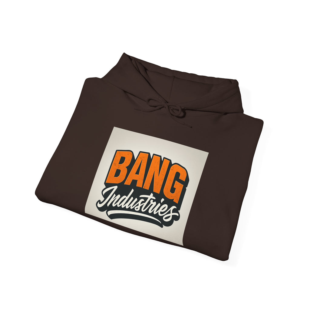 Hoodie — Bang Industries 'Bust-A-Nut Garage' Vintage Mechanic Logo Hoodie