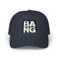 BANG Embroidered Dad Cap – Minimal Block Logo Baseball Hat