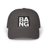 BANG Embroidered Dad Cap – Minimal Block Logo Baseball Hat