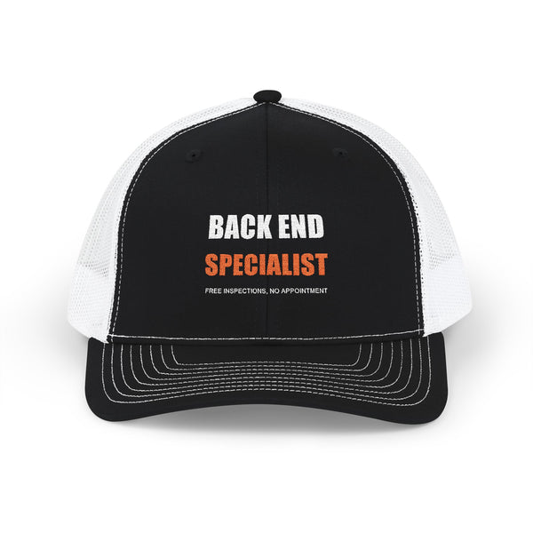 Back End Specialist — Trucker Hat