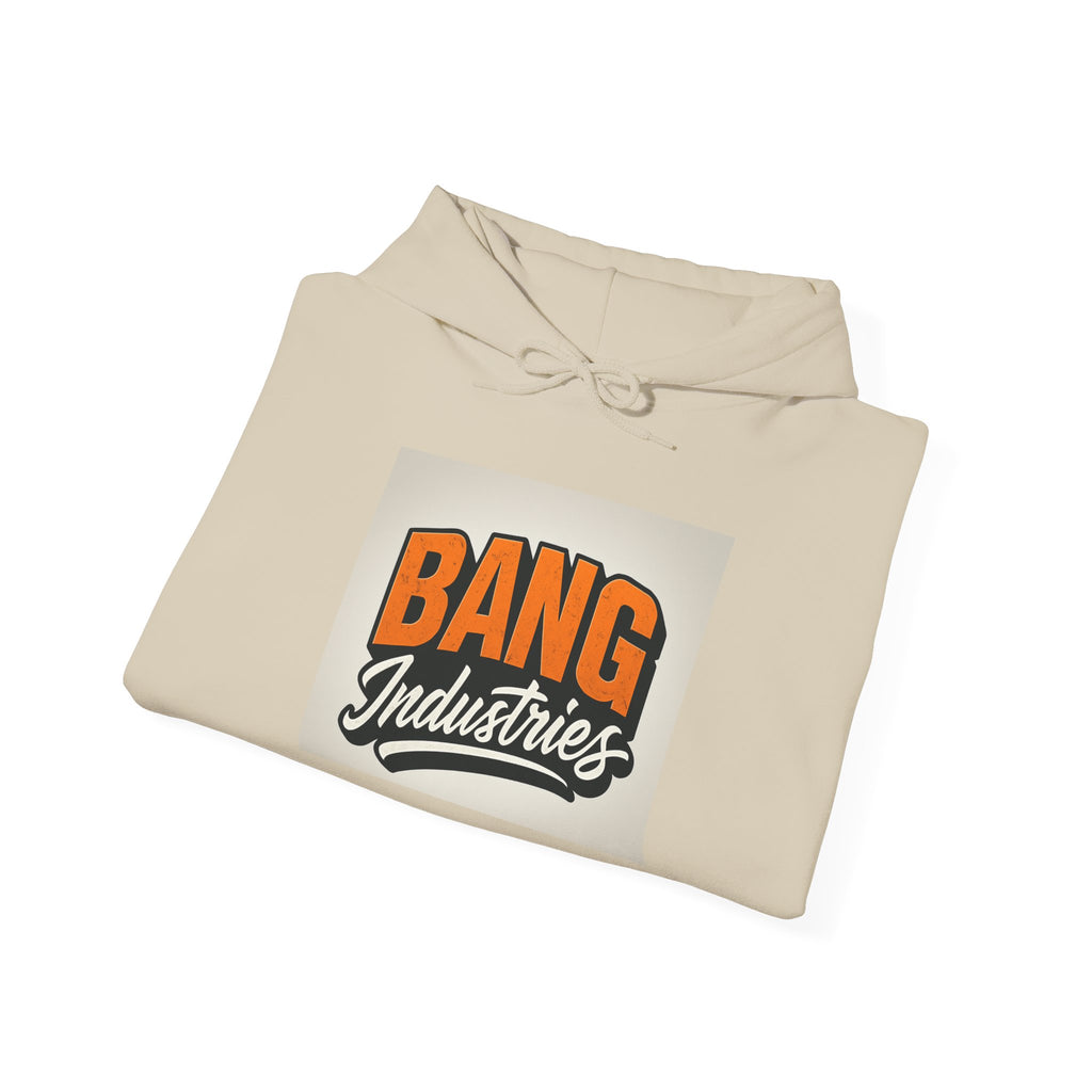 Hoodie — Bang Industries 'Bust-A-Nut Garage' Vintage Mechanic Logo Hoodie