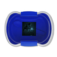 Stylish Two-Tier Bento Box for Meals on the Go, Lunch Container for Adults, Meal Prep, School Lunches, Unique Gift Idea