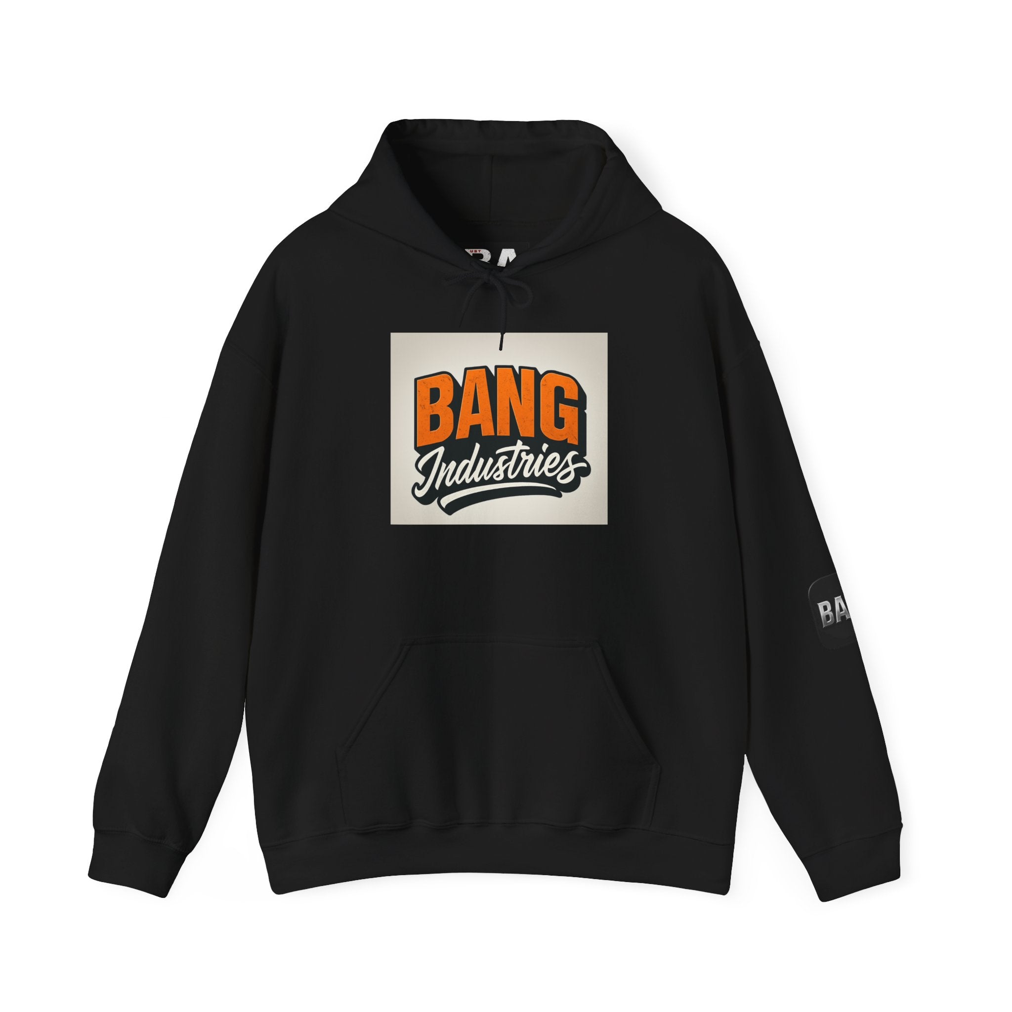 Hoodie — Bang Industries 'Bust-A-Nut Garage' Vintage Mechanic Logo Hoodie