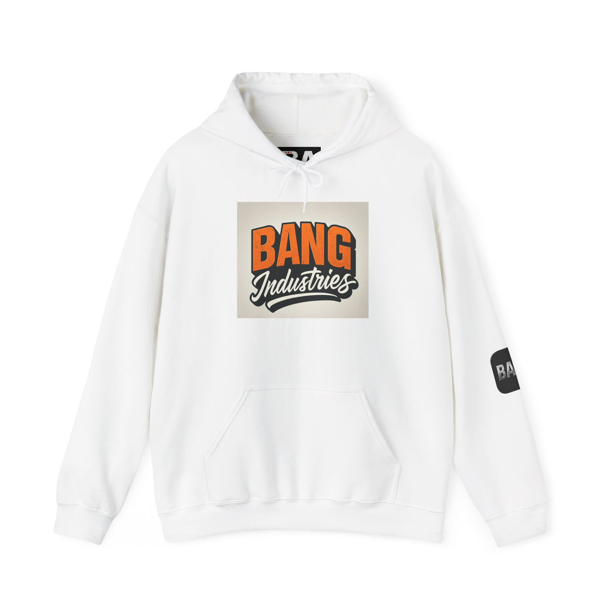 Hoodie — Bang Industries 'Bust-A-Nut Garage' Vintage Mechanic Logo Hoodie