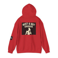 Hoodie — Bang Industries 'Bust-A-Nut Garage' Vintage Mechanic Logo Hoodie