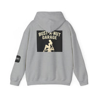 Hoodie — Bang Industries 'Bust-A-Nut Garage' Vintage Mechanic Logo Hoodie
