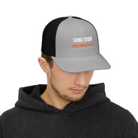 Lube Tech: First Pump's Free — Trucker Hat