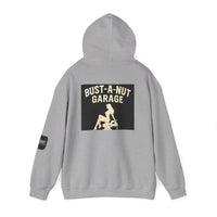 Hoodie — Bang Industries 'Bust-A-Nut Garage' Vintage Mechanic Logo Hoodie