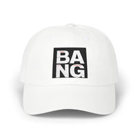 BANG Embroidered Dad Cap – Minimal Block Logo Baseball Hat