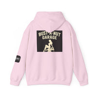 Hoodie — Bang Industries 'Bust-A-Nut Garage' Vintage Mechanic Logo Hoodie