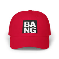 BANG Embroidered Dad Cap – Minimal Block Logo Baseball Hat