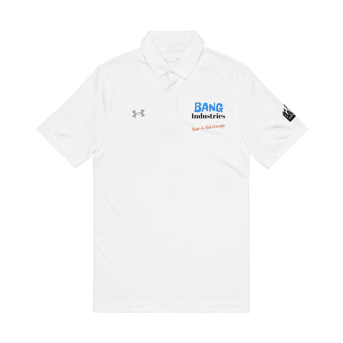 Polo Shirt - Bust a Nut Embroidered Design