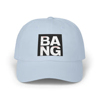 BANG Embroidered Dad Cap – Minimal Block Logo Baseball Hat