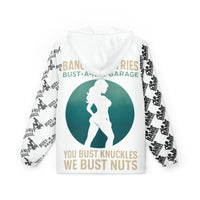 Bust-A-Nut Windbreaker.  What else can we say?