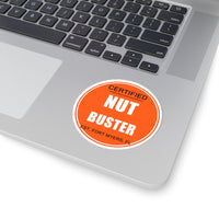Certified Nut Buster — Sticker