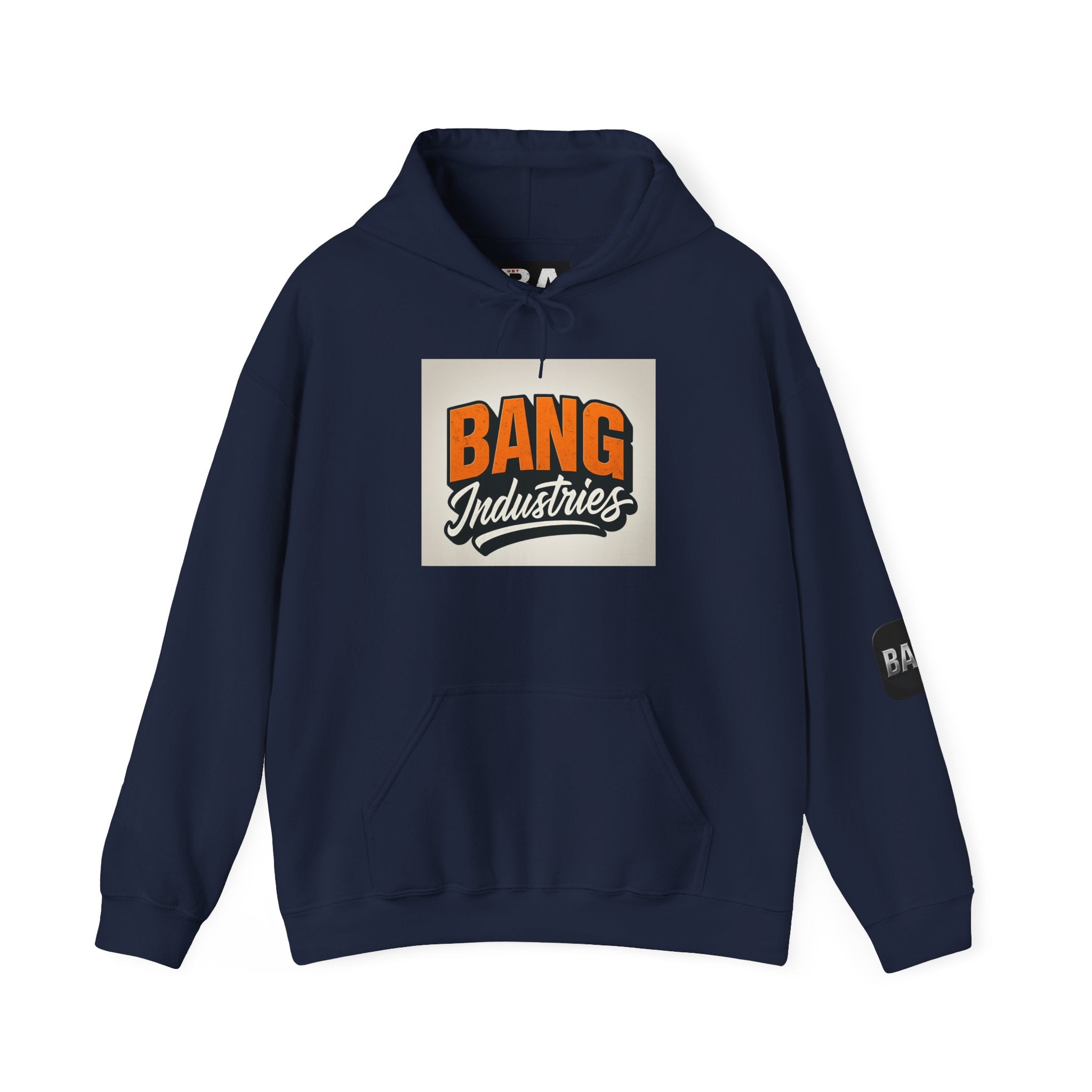 Hoodie — Bang Industries 'Bust-A-Nut Garage' Vintage Mechanic Logo Hoodie