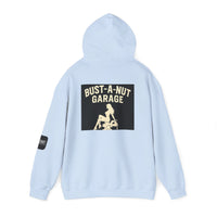 Hoodie — Bang Industries 'Bust-A-Nut Garage' Vintage Mechanic Logo Hoodie