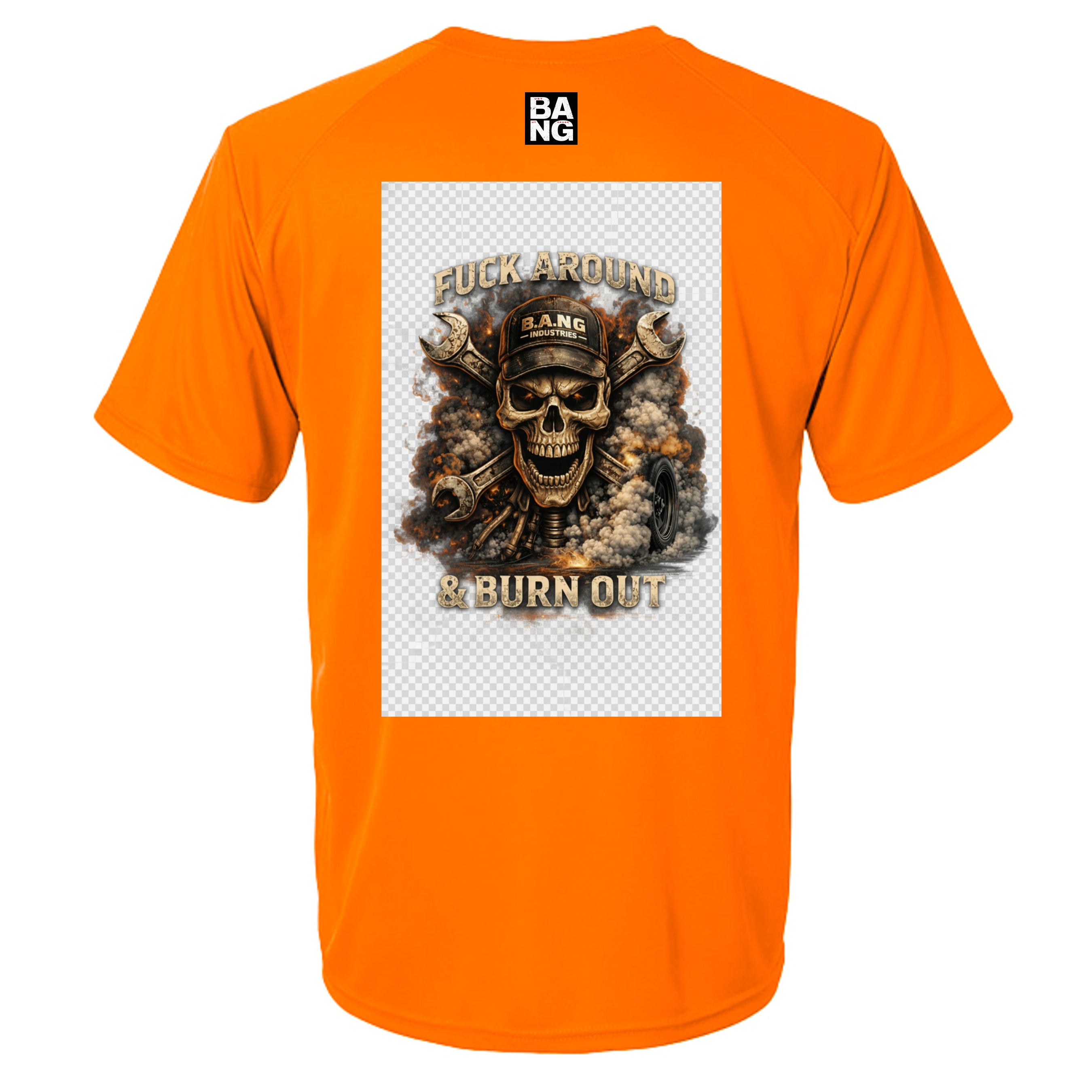 Neon Orange - 200 - BACK